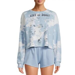Grayson Social | Cat or Dog Graphic Sleepwear Top Size S